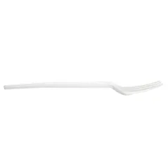 COUTEAU / FOURCHETTE 13 CM BLANC CPLA (1000 UNITÉ)