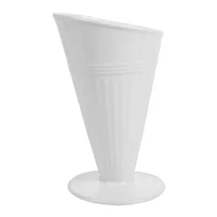 GOBELETS POUR FRITURES AKALA  Ø11,8x19,8 CM BLANC PORCELAINE (6 UNITÉ)