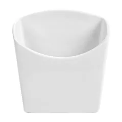 BOÎTES À FRITES S AKALA  12,4x6,5x12,7 CM BLANC PORCELAINE (6 UNITÉ)
