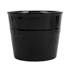 GOBELETS POUR FRITURES AKALA  Ø10,3x9 CM NOIR PORCELAINE (6 UNITÉ)