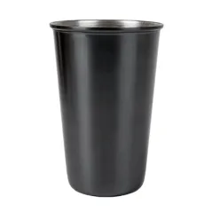 GOBELETS ARTINOX 350 ML Ø 8x11 CM NOIR INOX (12 UNITÉ)