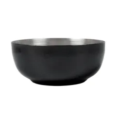 BOL ARTINOX 135 ML Ø 7,5x2,6 CM NOIR INOX (6 UNITÉ)