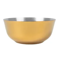 BOL ARTINOX 284 ML Ø 10,5x4,8 CM DORE INOX (6 UNITÉ)