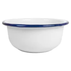 BOLS ENAMELWARE 300 ML Ø 11,5x5 CM BLANC ACIER ÉMAILLÉ (6 UNITÉ)