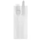 SERVIETTES KANGOUROU 55 G/M2 40x40 CM BLANC AIRLAID (700 UNITÉ) SERVIETTES KANGOUROU