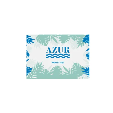 VANITY SET EN SACHET BLANC