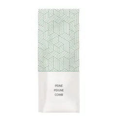 PEIGNES EN SACHETS BLANC