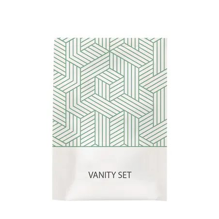 VANITY SET EN SACHET BLANC