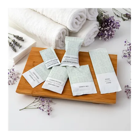 BONNETS DOUCHE EN SACHETS BLANC 'THERAPY'  7x10,5 CM BLANC PE (250 UNITÉ)