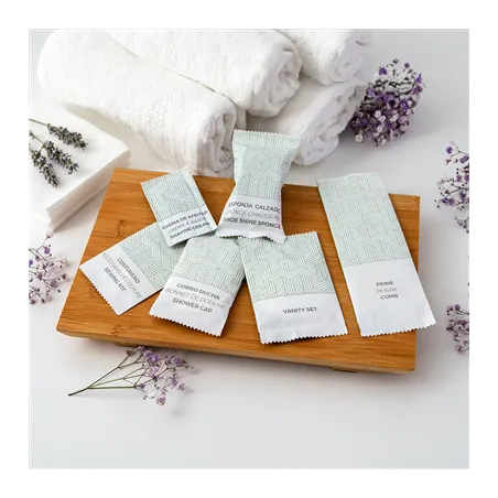 KIT DE COUTURE EN SACHET BLANC 'THERAPY'  7x10,5 CM (250 UNITÉ)