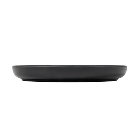 ASSIETTES PLATES ASAMI WARE  Ø 16x2 CM NOIR MÉLAMINE (6 UNITÉ)