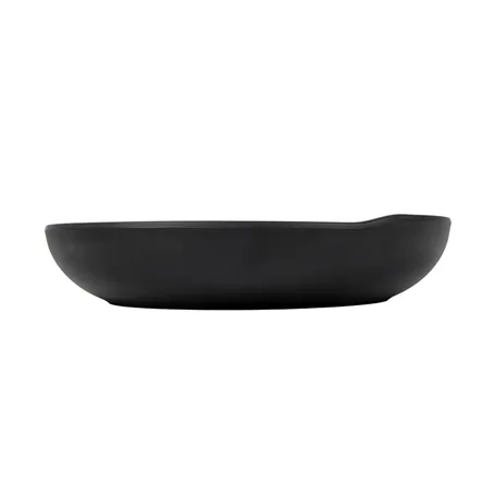 ASSIETTES CREUSES ASAMI WARE  Ø 20,5x4 CM NOIR MÉLAMINE (6 UNITÉ)