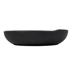 ASSIETTES CREUSES ASAMI WARE  Ø 24,5x5,3 CM NOIR MÉLAMINE (6 UNITÉ)