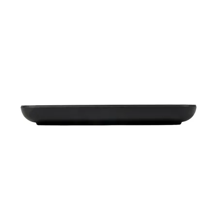 ASSIETTES PLATES CARRÉES ASAMI WARE  19x19x2 CM NOIR MÉLAMINE (6 UNITÉ)