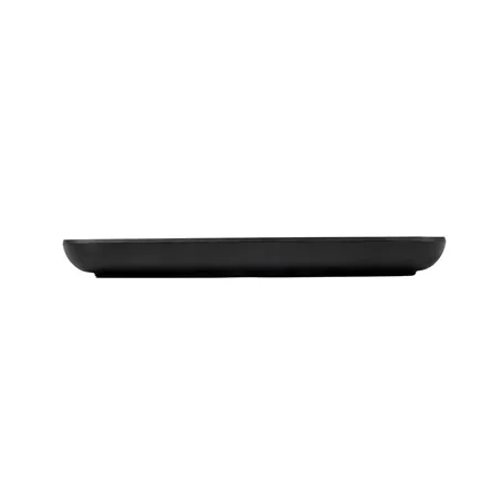 ASSIETTES PLATES CARRÉS ASAMI WARE  26,7x26,7x2,5 CM NOIR MÉLAMINE (6 UNITÉ)