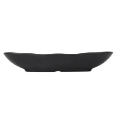 BOLS RECTANGULAIRES ASAMI WARE  25,2x15,8x4,2 CM NOIR MÉLAMINE (6 UNITÉ)