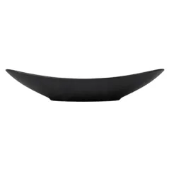 BOLS OVALES ASAMI WARE  31,5x16,5x6 CM NOIR MÉLAMINE (6 UNITÉ)