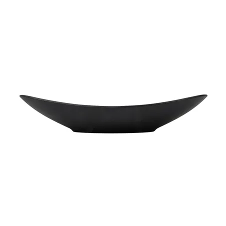 BOLS OVALES ASAMI WARE  31,5x16,5x6 CM NOIR MÉLAMINE (6 UNITÉ)