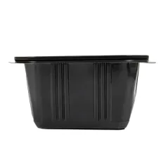 RÉCIPIENT  500 ML 13,9x11,8x7 CM NOIR PP (1200 UNITÉ)