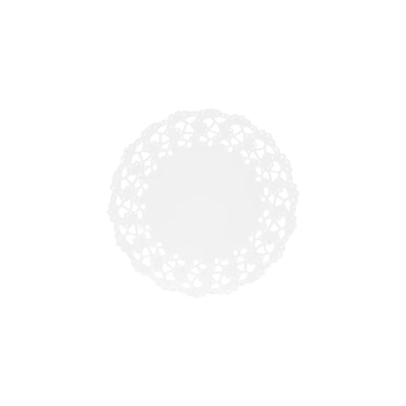 DENTELLES RONDES AJOURÉES 53 G/M2 Ø 11,5 CM BLANC PAPIER (250 UNITÉ) DENTELLES RONDES AJOURÉES 53 G/M2 Ø 11,5 CM BLANC PAPIER (250 UNITÉ)