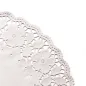 DENTELLES RONDES AJOURÉES 53 G/M2 Ø 21,5 CM BLANC PAPIER (250 UNITÉ) DENTELLES RONDES AJOURÉES