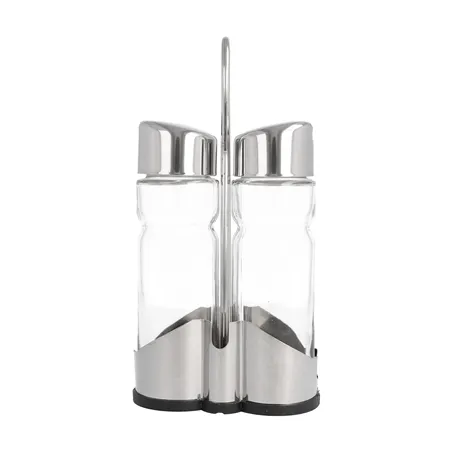 HUILIERS 2 PIÈCES   11x5,5x21,5 CM TRANSPARENT VERRE (1 UNITÉ)