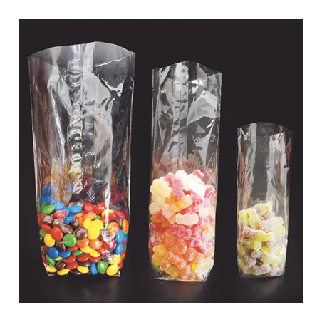 SACHETS NEUTRES  32,5 G/M2 23µ 5,5x24 CM TRANSPARENT CELOFAN (1000 UNITÉ)