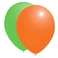 BALLONS   Ø 25 CM ASSORTI LATEX (100 UNITÉ)