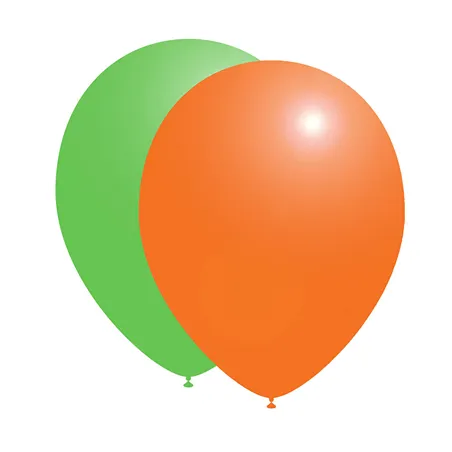 BALLONS   Ø 25 CM ASSORTI LATEX (100 UNITÉ)