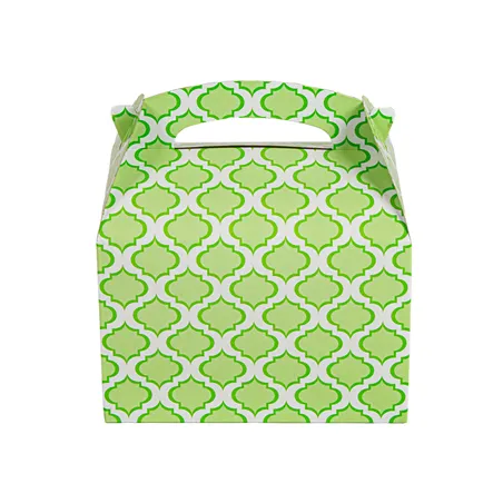BOÎTES VERT  320 G/M2 15,50x10,50x17,50 CM VERDE LIMA CARTON (300 UNITÉ)