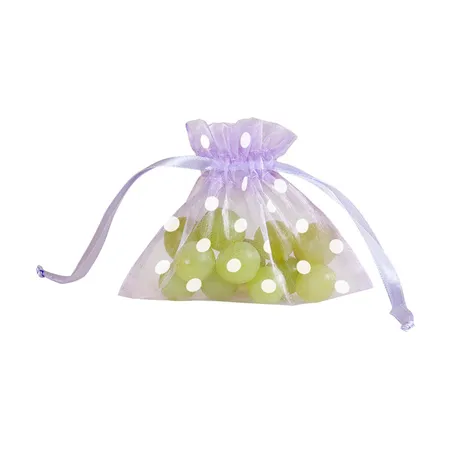 48 U. SACHETS ORGANDY AVEC FERMETURE-À POIS