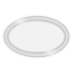1000 ETIQUETTES ADHESIVES BLANCHES MATE