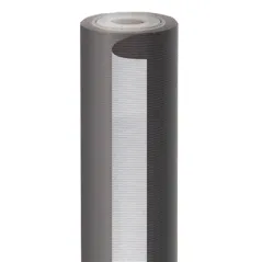 PAPIER CADEAU 50 M NOIR-ARGENT