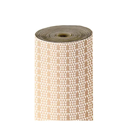 PAPIER CADEAU 50 M SAPINS
