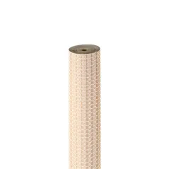 PAPIER CADEAU 50 M SAPINS ABETOS 60 G/M2 70 CM KRAFT VERGÉ (1 UNITÉ)
