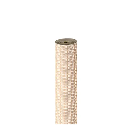 PAPIER CADEAU 50 M SAPINS ABETOS 60 G/M2 70 CM KRAFT VERGÉ (1 UNITÉ)