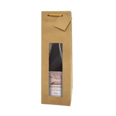 10 U. SACS PORTE-BOUTEILLES AVEC FENÊTRE