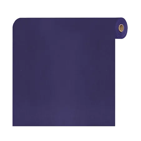 PAPIER CADEAU 100 M.  60 G 70 CM BLEU KRAFT VERGÉ (1 UNITÉ)