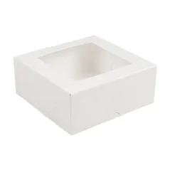 BOÎTES PATISSERIES AVEC FENÊTRE