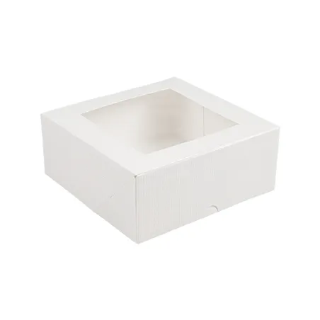 BOÎTES PATISSERIES AVEC FENÊTRE