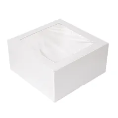 BOÎTES PÂTISSERIES AVEC FENÊTRE