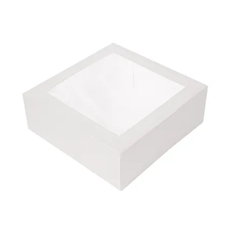 BOÎTES PATISSERIES AVEC FENÊTRE