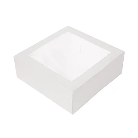 BOÎTES PATISSERIES AVEC FENÊTRE