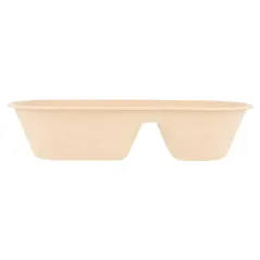 LUNCH BOXES 2 COMPART. BIONIC 800 ML 23,2x13,3x5,1 CM NATUREL BAMBOU (500 UNITÉ)